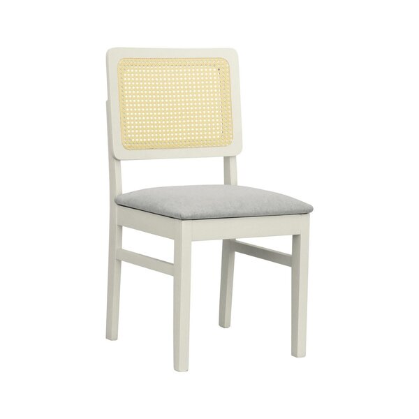 Cadeira Lyon Madeira Maciça Encosto Telinha Natural Assento E