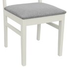 Cadeira Lyon Madeira Maciça Encosto Telinha Natural Assento E