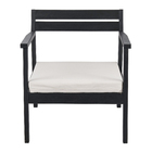 Cadeira Madeira Aurora 70x72x65cm Branco Naterial