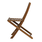 Cadeira Madeira Dobrável Nogueira 83x44cm