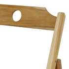 Cadeira Madeira Dobrável Tropicália Teca 78x42cm