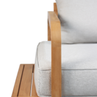 Cadeira Madeira Equateur 83x83cm Marrom Naterial