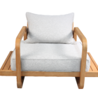 Cadeira Madeira Equateur 83x83cm Marrom Naterial