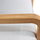 Cadeira Madeira Equateur 83x83cm Marrom Naterial