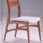 Cadeira Madeira Maciça Alento Champanhe/bes