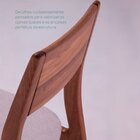 Cadeira Madeira Maciça Alento Champanhe/bes