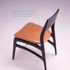 Cadeira Madeira Maciça Alento Ébano/castanho