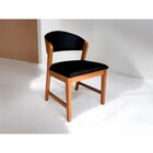 Cadeira Madeira Maciça Com Encosto E Assento Anatômico Seul M