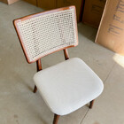 Cadeira Madeira Maciça Com Telinha - Zara - Requinte Salas