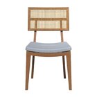 Cadeira Madeira Maciça Esparta Encosto Tela Assento Linho Cas