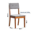 Cadeira Madeira Maciça Estofada Tiê Cabecasa Madeiraoriginals