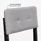 Cadeira Madeira Maciça Estofada Tiê Cabecasa Madeiraoriginals