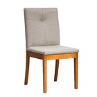 Cadeira Madeira Maciça Estofada Tiê Maxx Cabecasa Madeiraorig