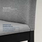 Cadeira Madeira Maciça Estofada Tiê Maxx Cabecasa Madeiraorig