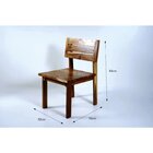 Cadeira Madeira Maciça Flow Madeira Maciça