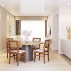 Cadeira Madeira Maciça Lyon Encosto Telinha Amêndoa Assento E