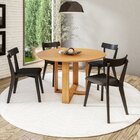 Cadeira Madeira Maciça Rafa Yescasa Preto