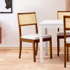 Cadeira Madeira Maciça Tiê Cabecasa Madeiraoriginals Amêndoa/