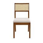 Cadeira Madeira Maciça Tiê Cabecasa Madeiraoriginals Amêndoa/