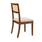Cadeira Madeira Maciça Tiê Cabecasa Madeiraoriginals Amêndoa/