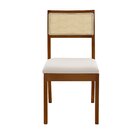 Cadeira Madeira Maciça Tiê Cabecasa Madeiraoriginals Amêndoa/