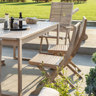 Cadeira Madeira Solaris 91x42x42cm Bege Naterial