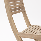 Cadeira Madeira Solaris 91x42x42cm Bege Naterial