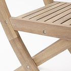 Cadeira Madeira Solaris 91x42x42cm Bege Naterial