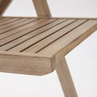 Cadeira Madeira Solaris Origami Bege Naterial