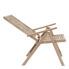 Cadeira Madeira Solaris Origami Bege Naterial