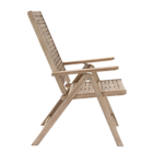 Cadeira Madeira Solaris Origami Bege Naterial