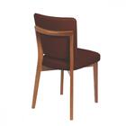 Cadeira Madeira Tramontina Berlim Tauari Amendoa S