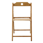 Cadeira Madeira Tropicália 78x42cm Marrrom Naterial