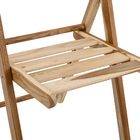 Cadeira Madeira Tropicália 78x42cm Marrrom Naterial