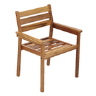 Cadeira Madeira Tropicália 89x55cm Marrom Naterial