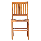 Cadeira Madri Madeira Maciça Com Encosto