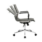 Cadeira Manhattan Diretor Com Revestimento Em Couro Ecológico