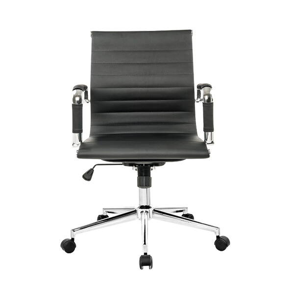 Cadeira Manhattan Diretor Com Revestimento Em Couro Ecológico