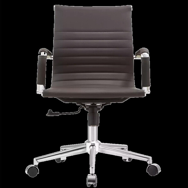Cadeira Manhattan Diretor Com Revestimento Em Couro Ecológico
