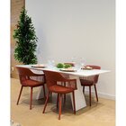 Cadeira Marcela   Marrom