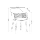 Cadeira Marcela Preto R02 - D'rossi