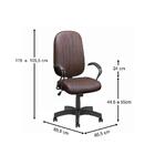 Cadeira Max Giratória Presidente Preta