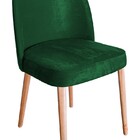 Cadeira Maytê Estofada - Verde Musgo