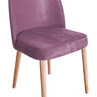 Cadeira Maytê Estofada - Vinho