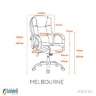 Cadeira Melbourne - Preta