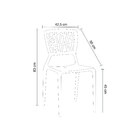 Cadeira Melissa Preto D'rossi