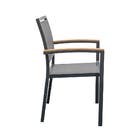 Cadeira Metal e Fibra MARAGOGI 84,5x56x55cm Grafite Rivatti