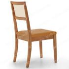 Cadeira Mh-3230 Herval Madeira Maciça Amêndoa Encosto Em Palh
