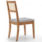 Cadeira Mh-3230 Herval Madeira Maciça Amêndoa Encosto Palha A