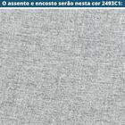 Cadeira Mh-3240 Herval Madeira Maciça Amêndoa Assento Estofad